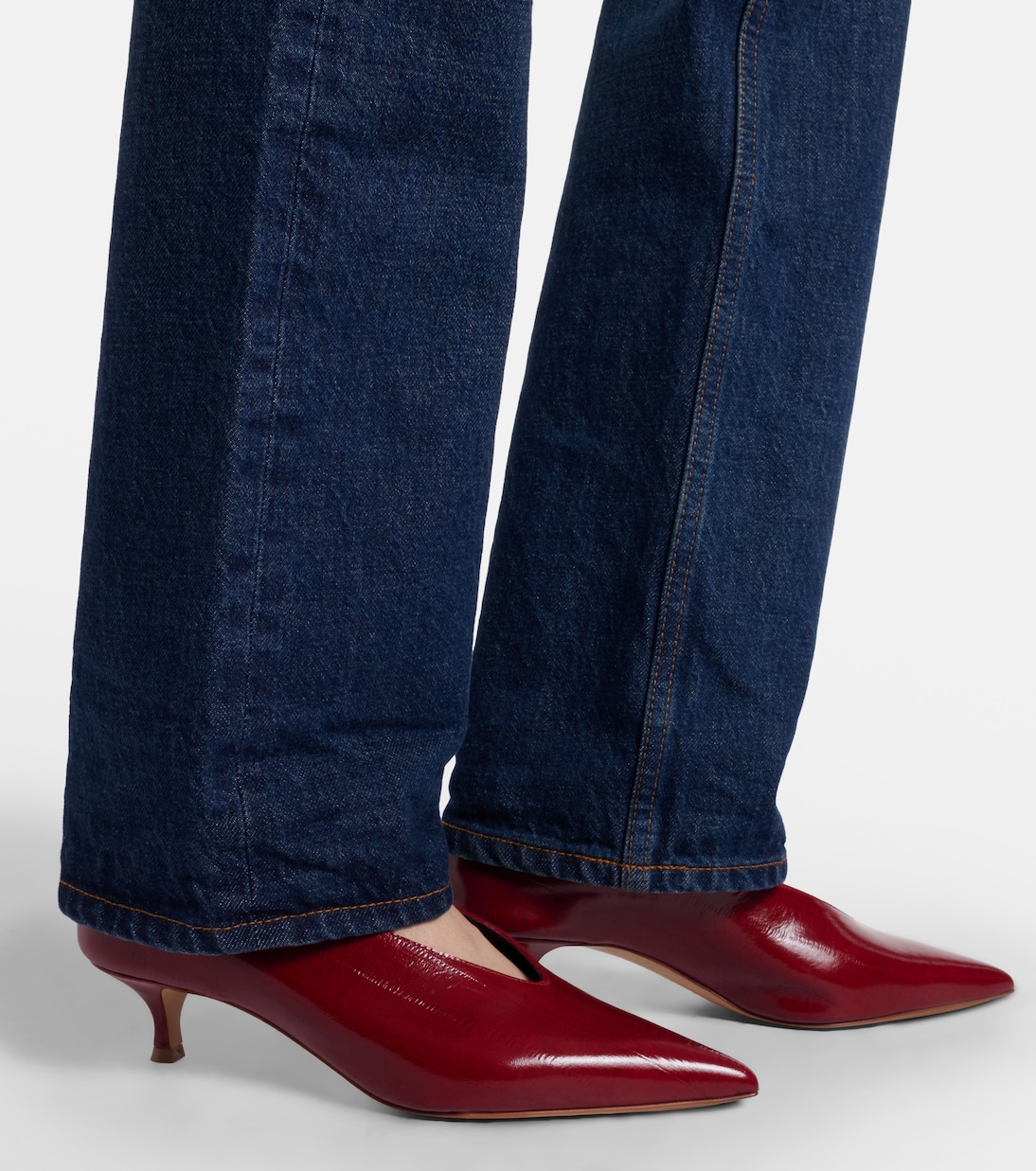 Escarpins Babouche 40 en cuir | Le Monde Béryl