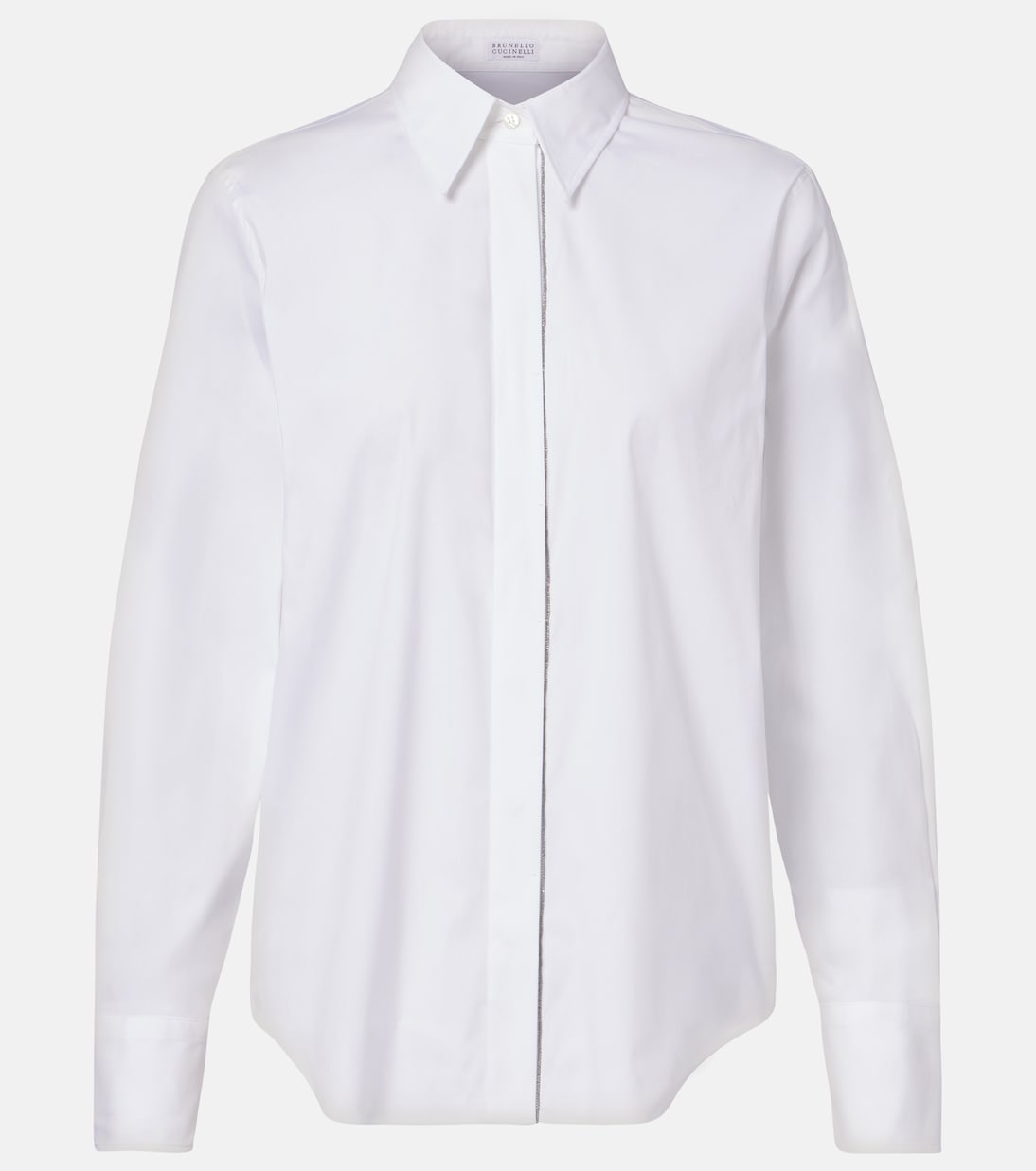 Hemd Monili aus Popeline | Brunello Cucinelli
