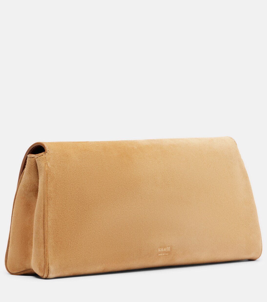 Audrey suede clutch | Khaite