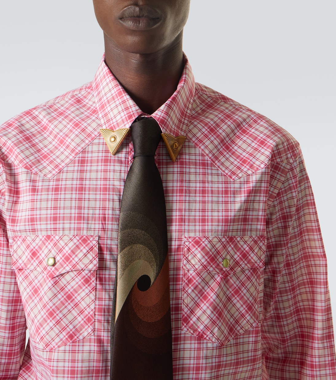 Hemd aus Baumwollpopeline | Versace