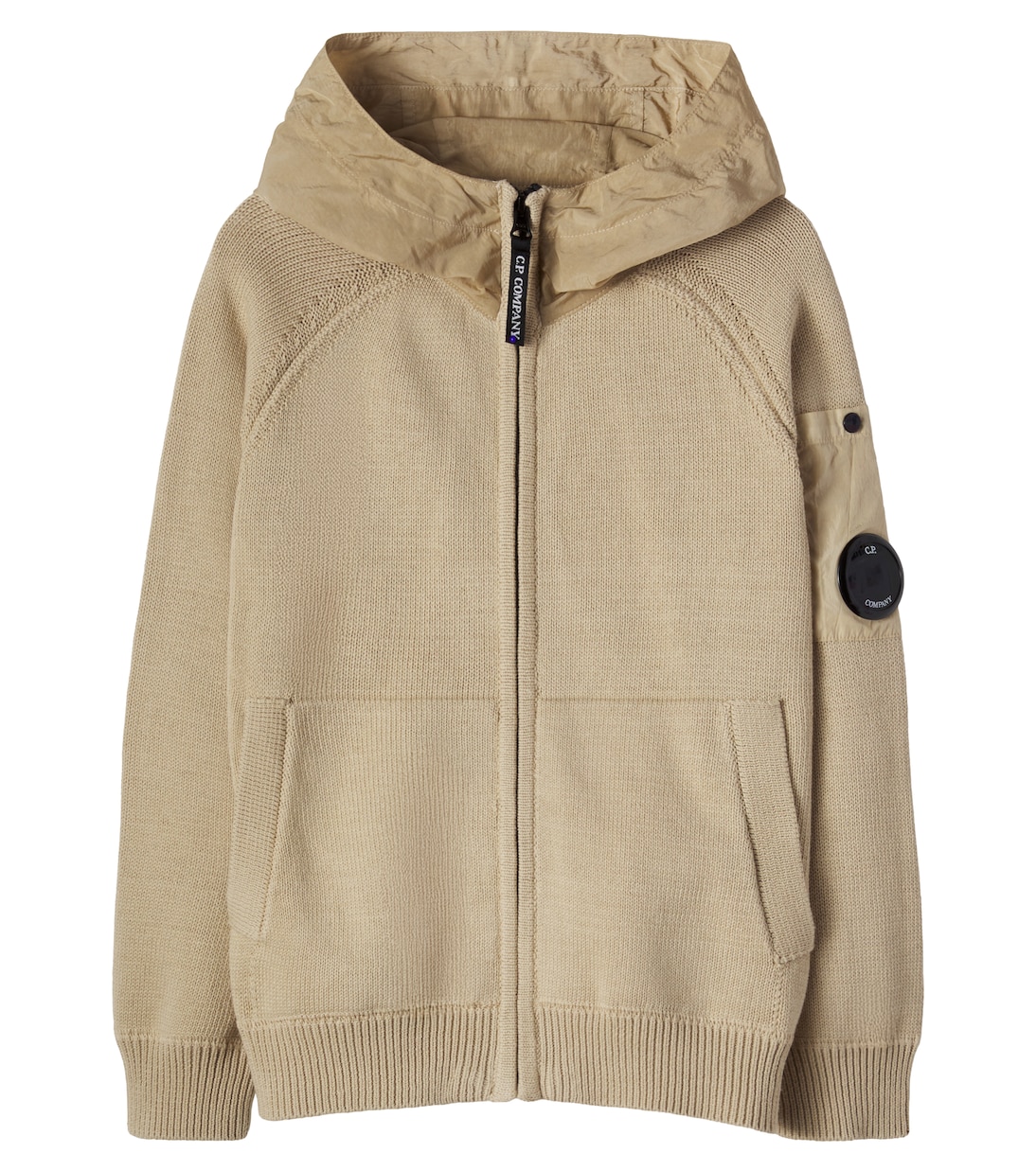 Sudadera Lens de algodón con cremallera | C.P. Company Kids