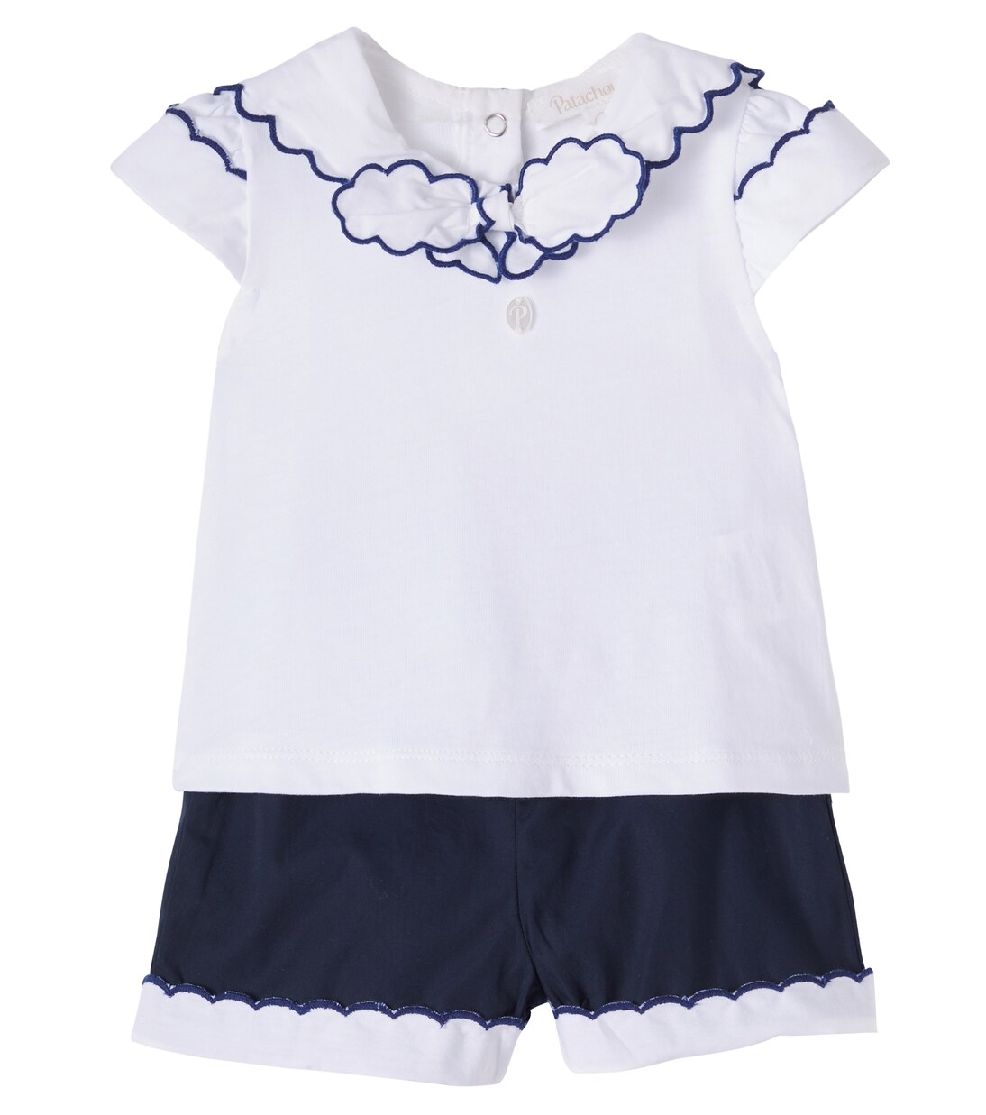 Bébé – Ensemble t-shirt et short en coton mélangé | Patachou