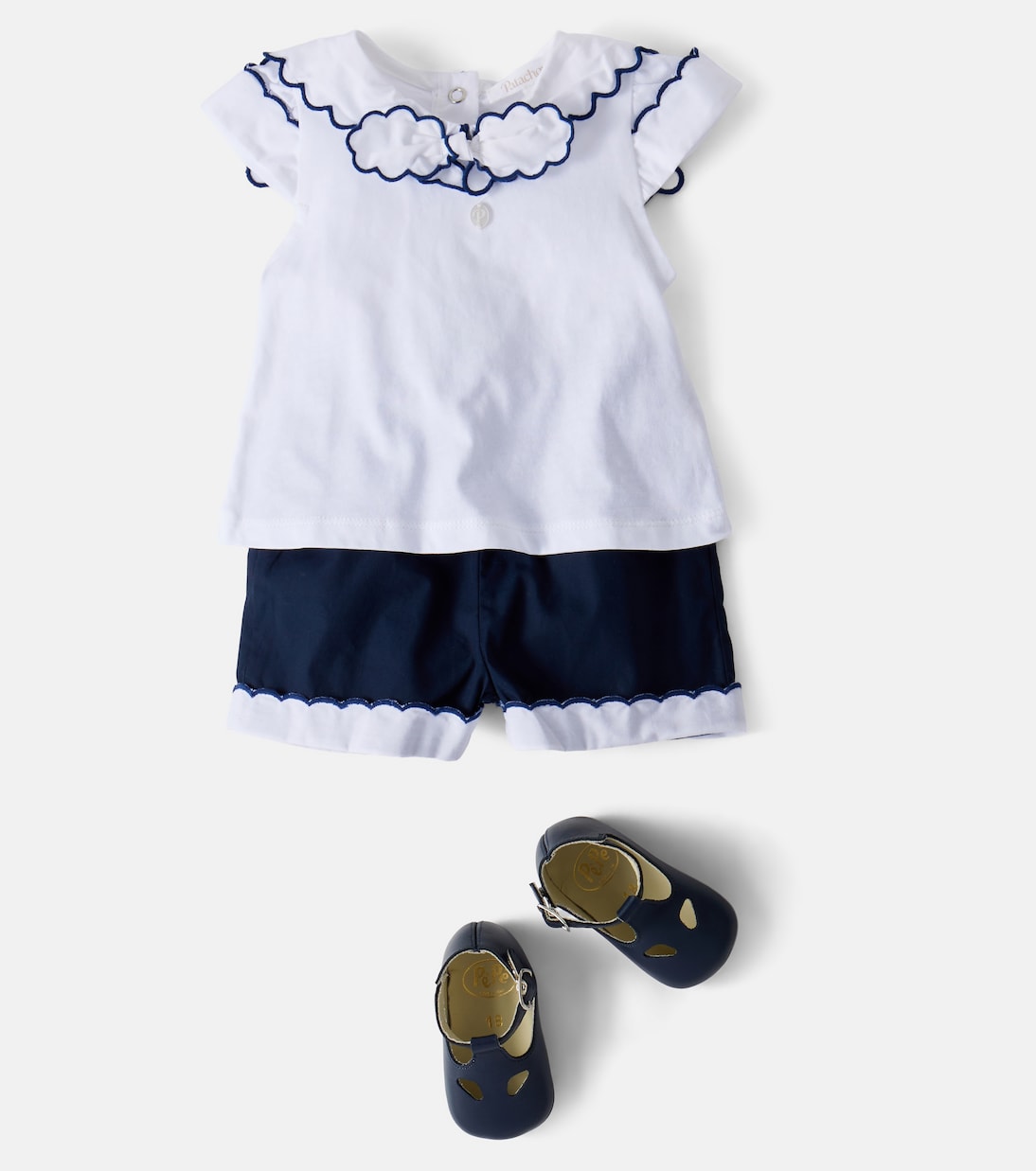 Bébé – Ensemble t-shirt et short en coton mélangé | Patachou