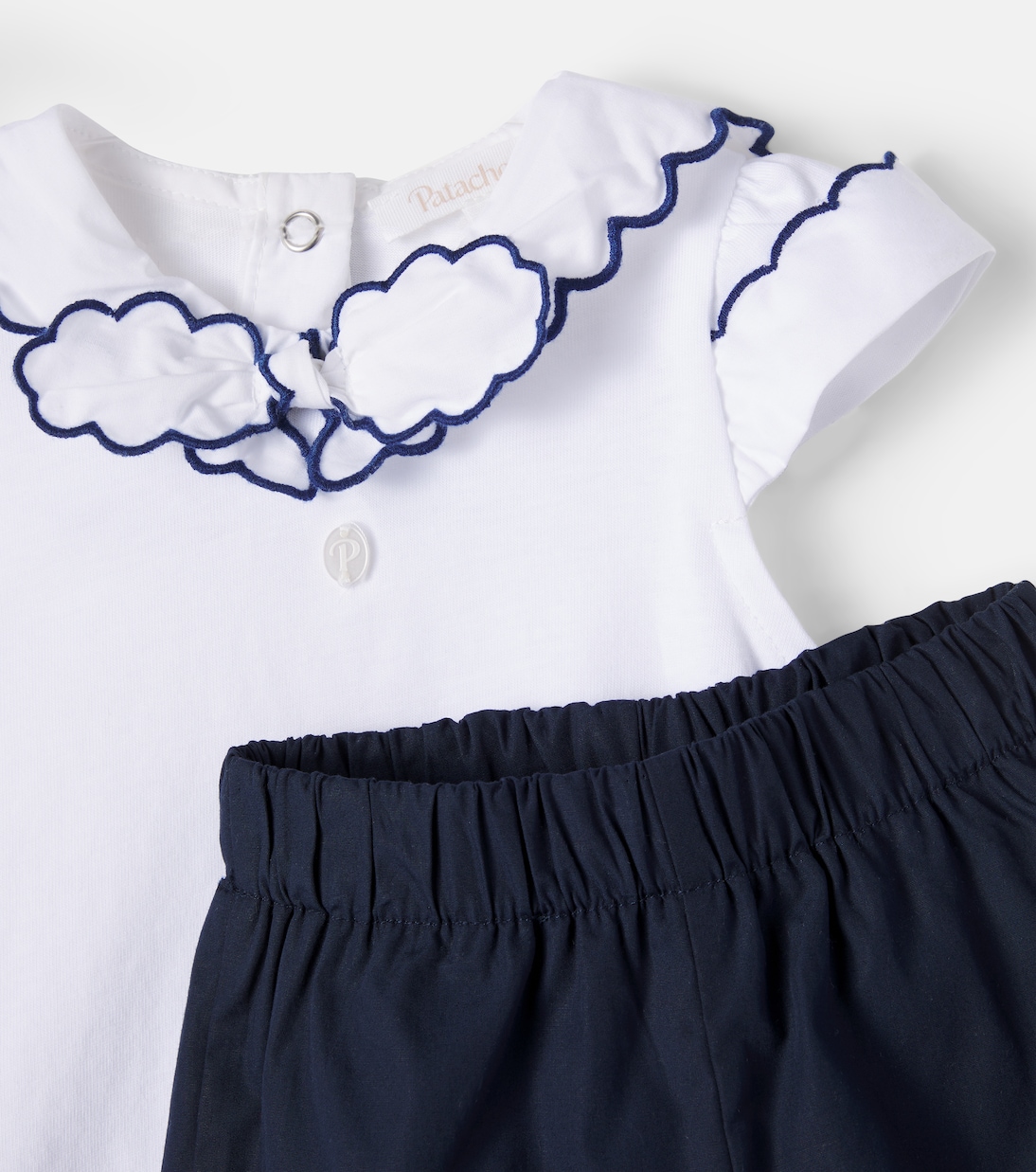 Bébé – Ensemble t-shirt et short en coton mélangé | Patachou