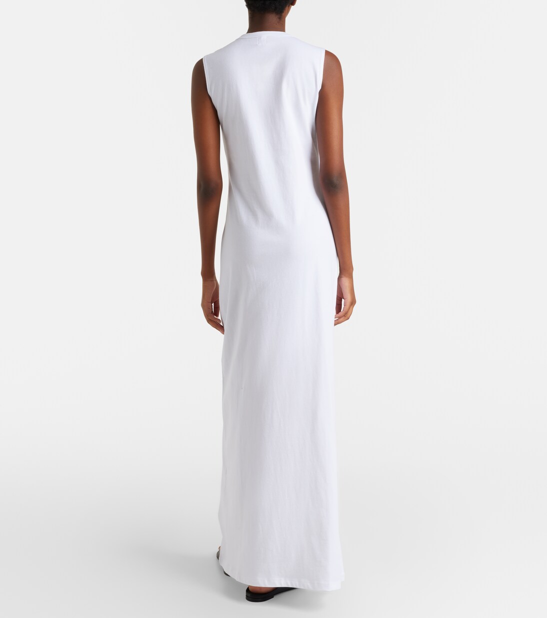 Vestido largo Margo de algodón | Leset