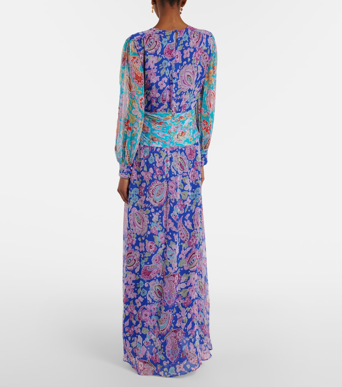 Robe longue Meera à fleurs | Rixo