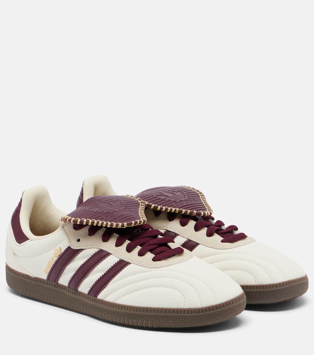 Samba LT suede-trimmed sneakers  | Adidas