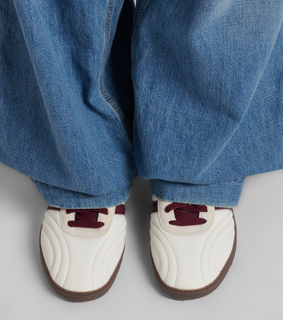 Samba LT suede-trimmed sneakers  | Adidas