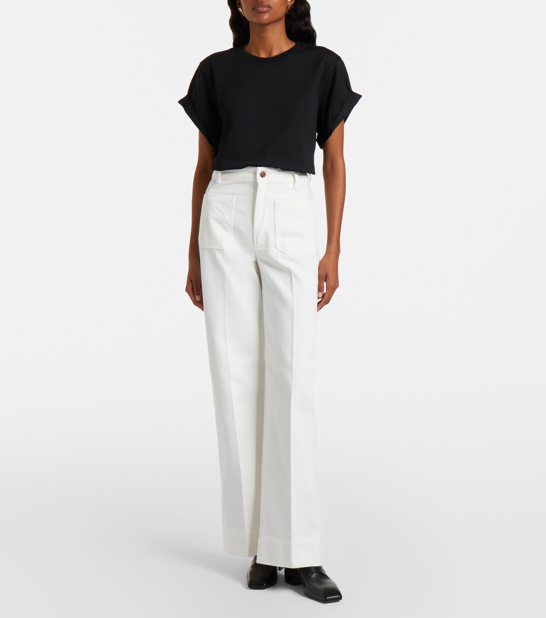 Alina阔腿牛仔裤 | Victoria Beckham