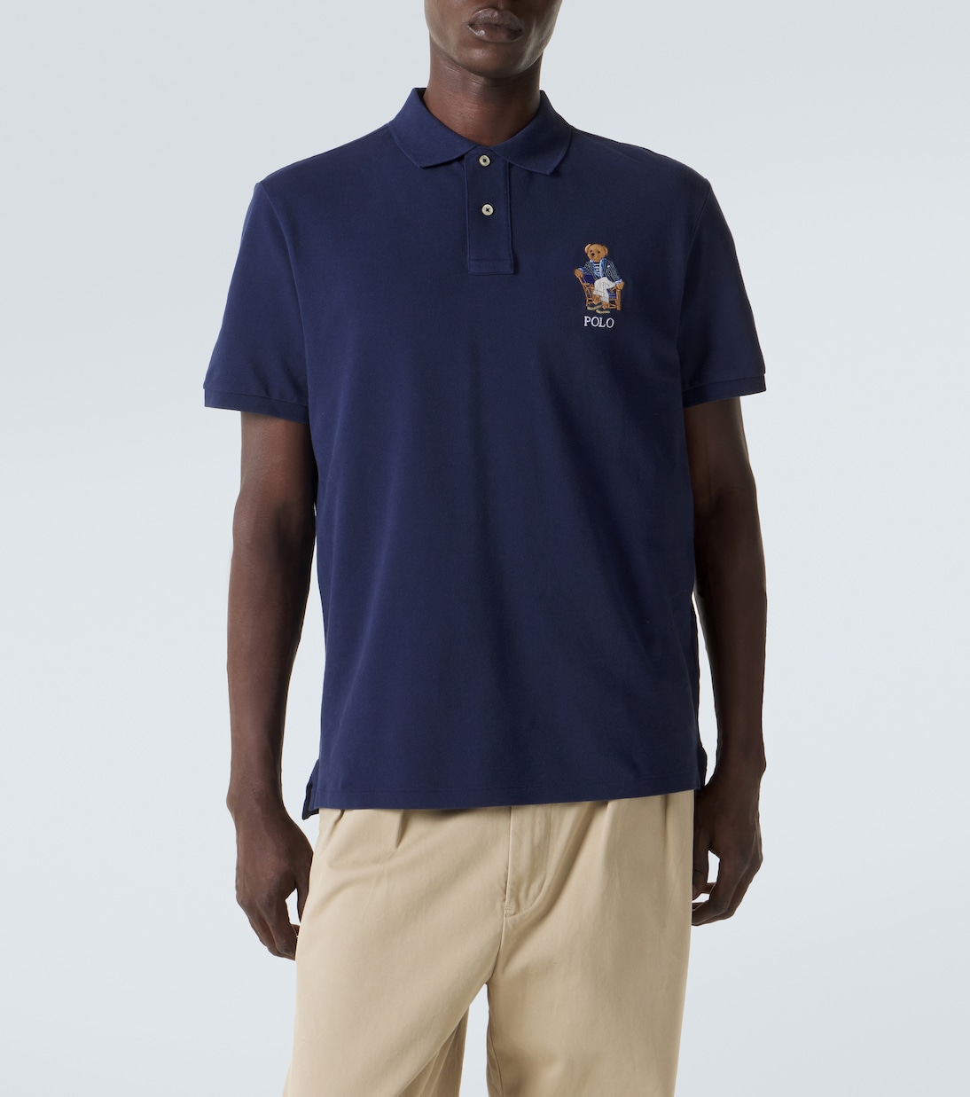 Polo Bear cotton piqué polo shirt | Polo Ralph Lauren