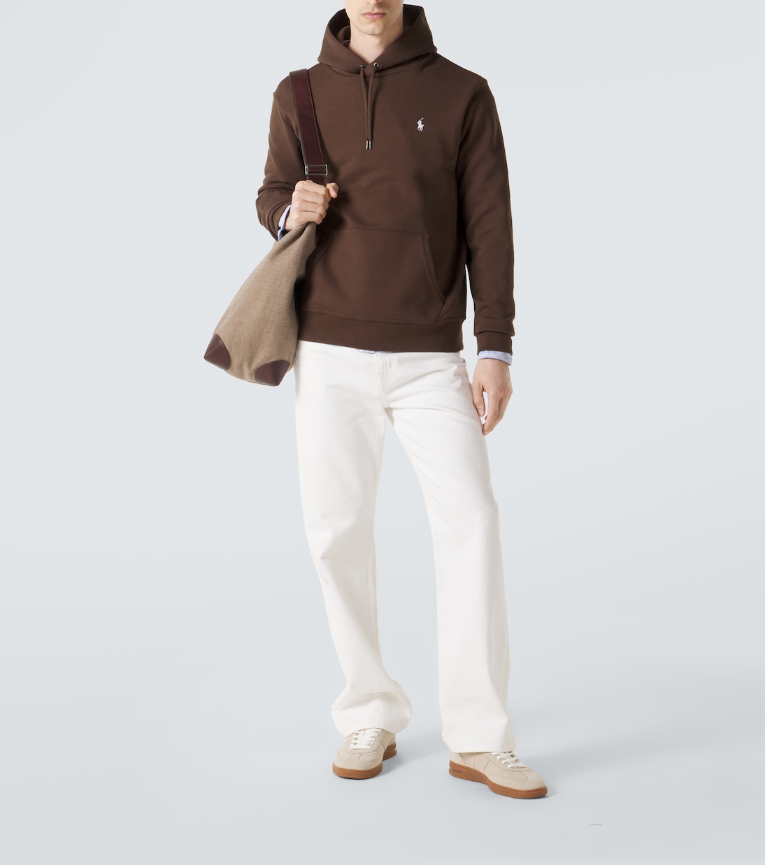 Cotton-blend jersey hoodie | Polo Ralph Lauren