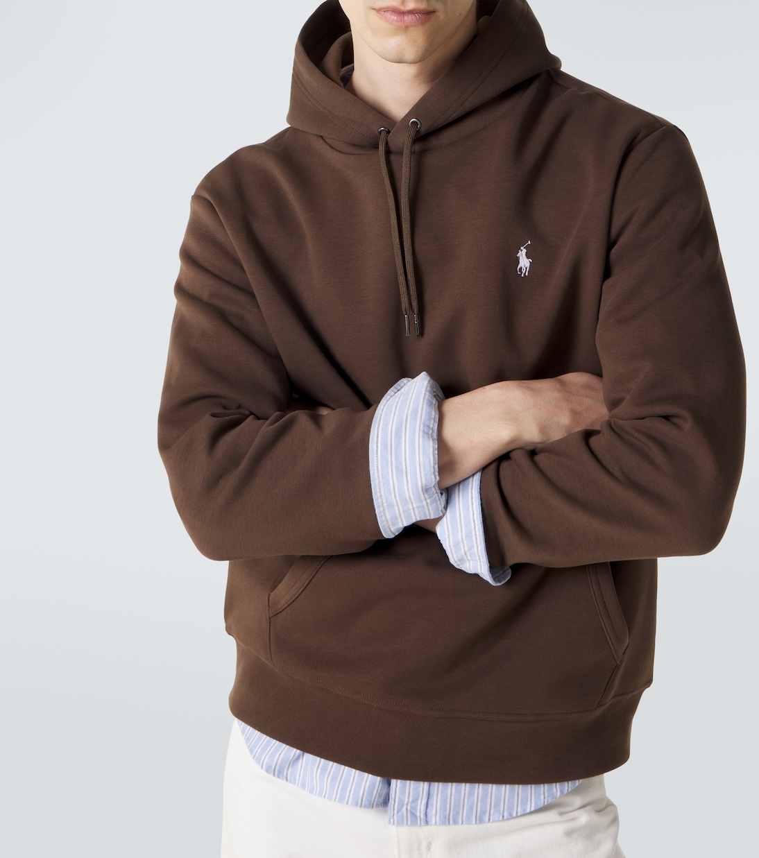 Cotton-blend jersey hoodie | Polo Ralph Lauren