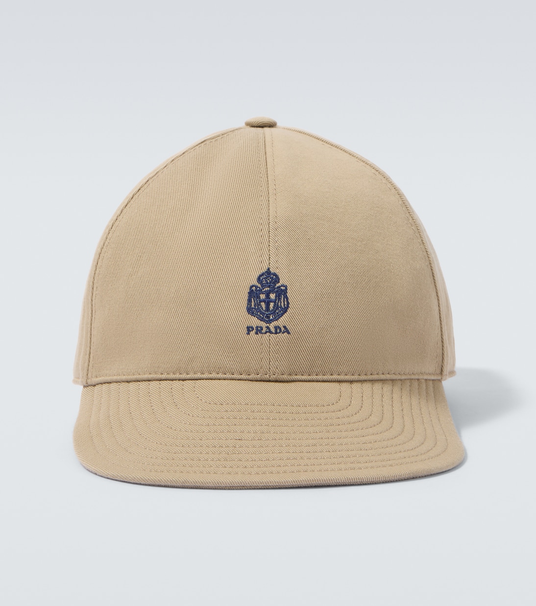Logo canvas baseball cap | Prada