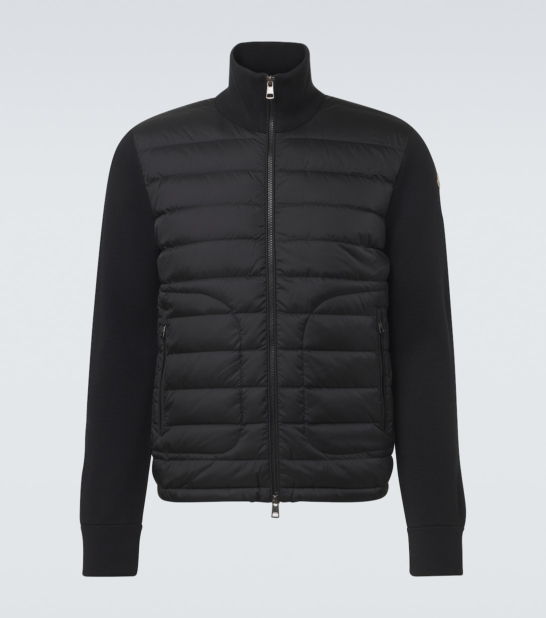 Daunenjacke Tricot mit Strick | Moncler