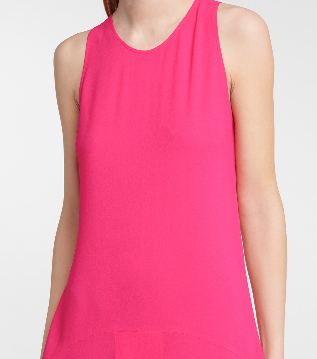 Handkerchief-hem midi dress | Stella McCartney