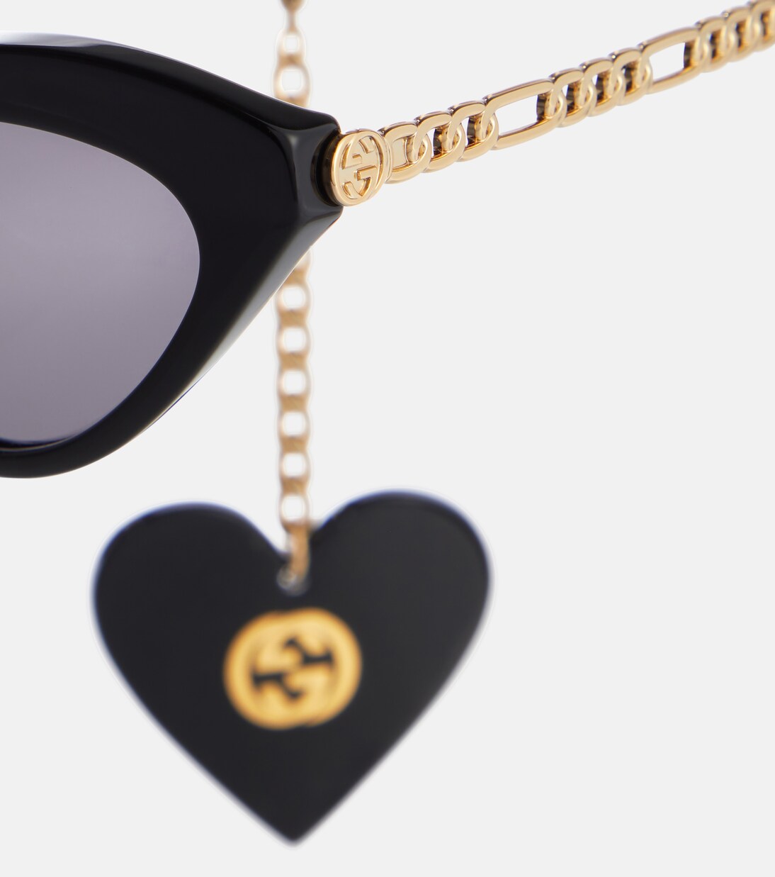 Occhiali da sole con ciondoli GG | Gucci