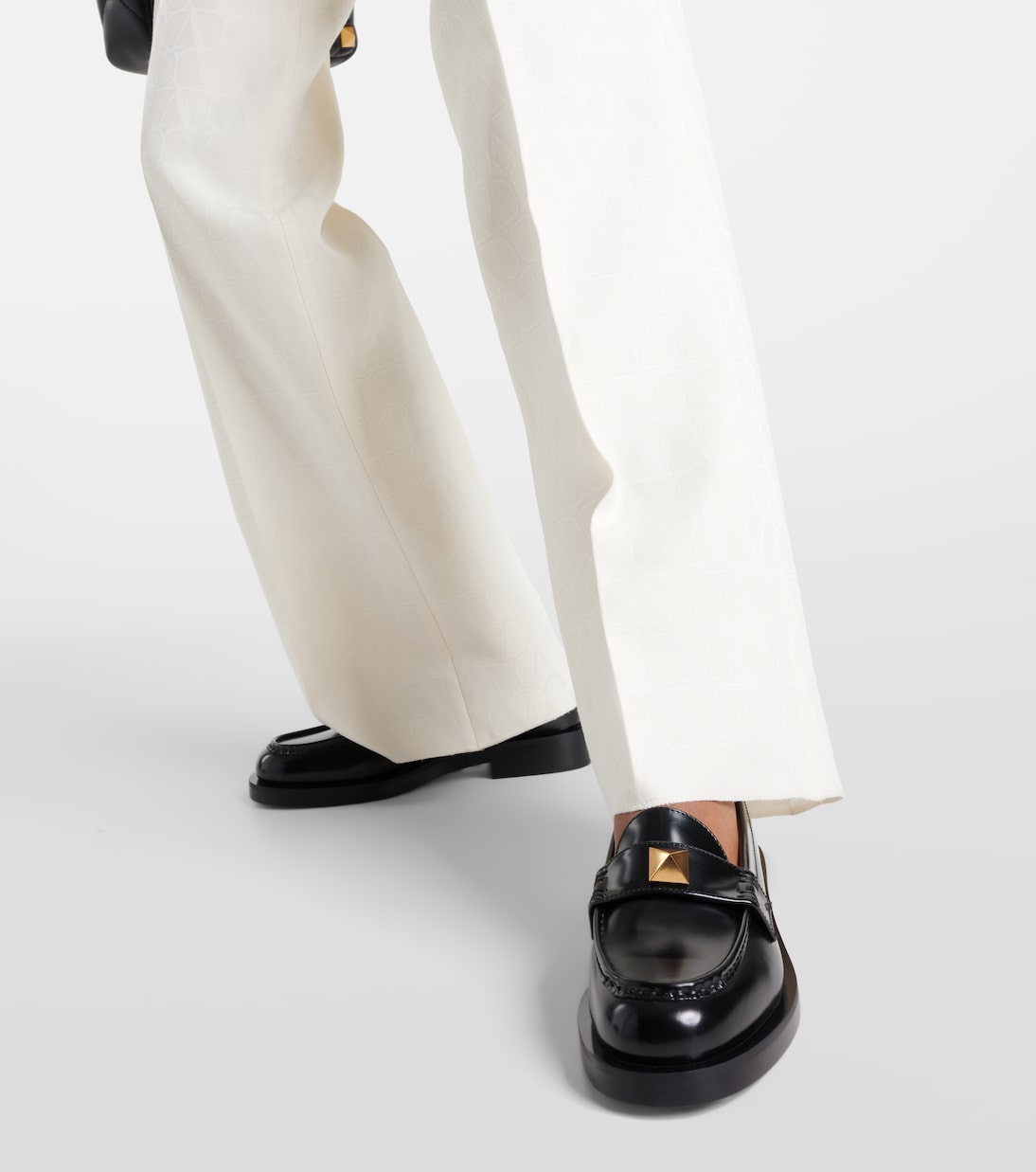 Mocassini Roman Stud in pelle | Valentino Garavani