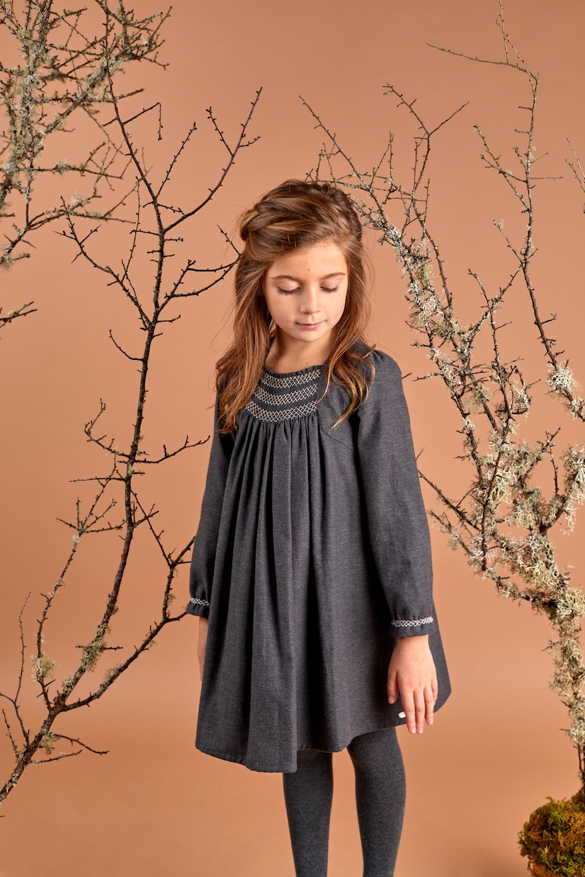 Robe en coton à manches longues | Tartine et Chocolat