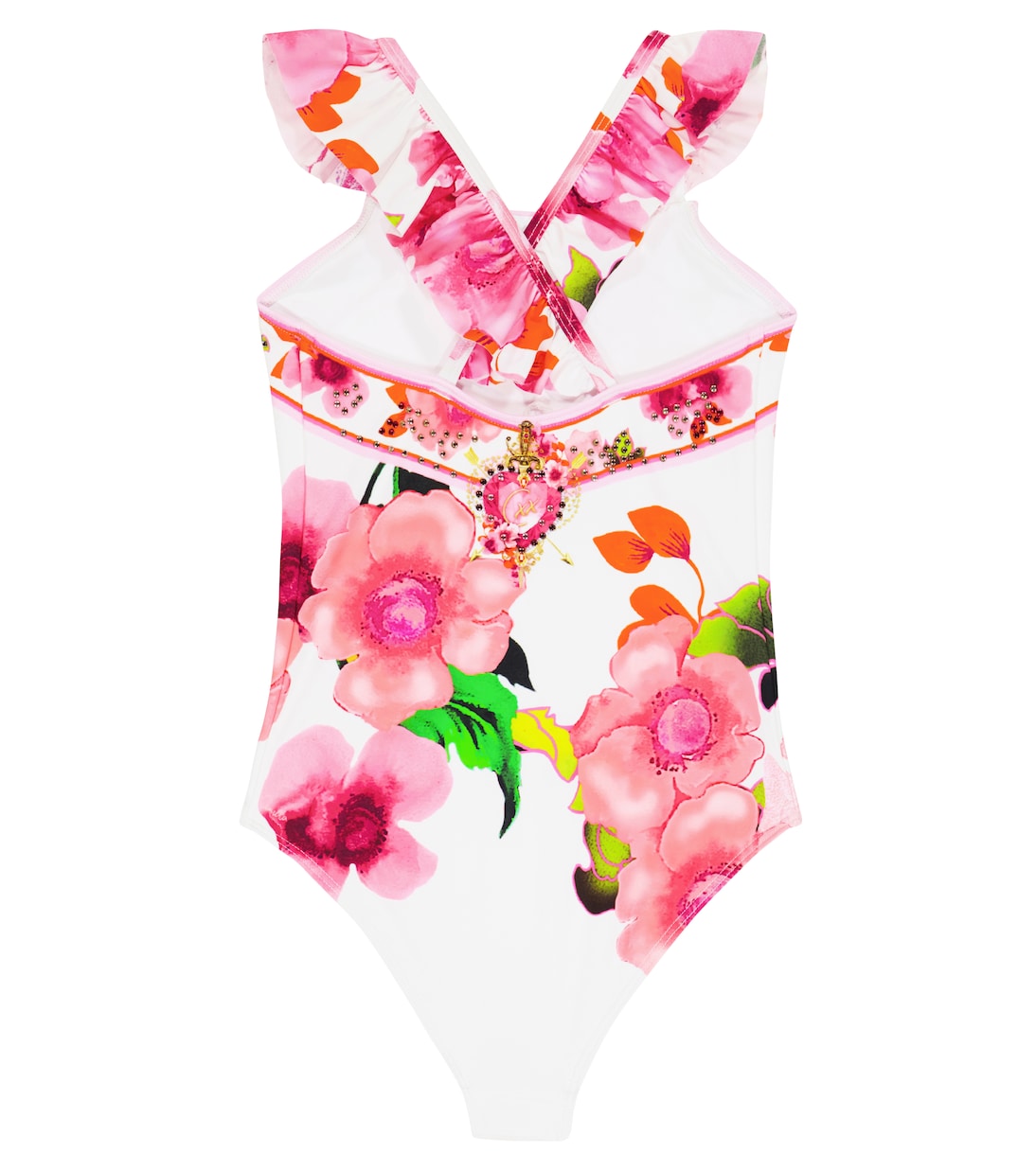 Floral embellished swimsuit | Camilla Kids