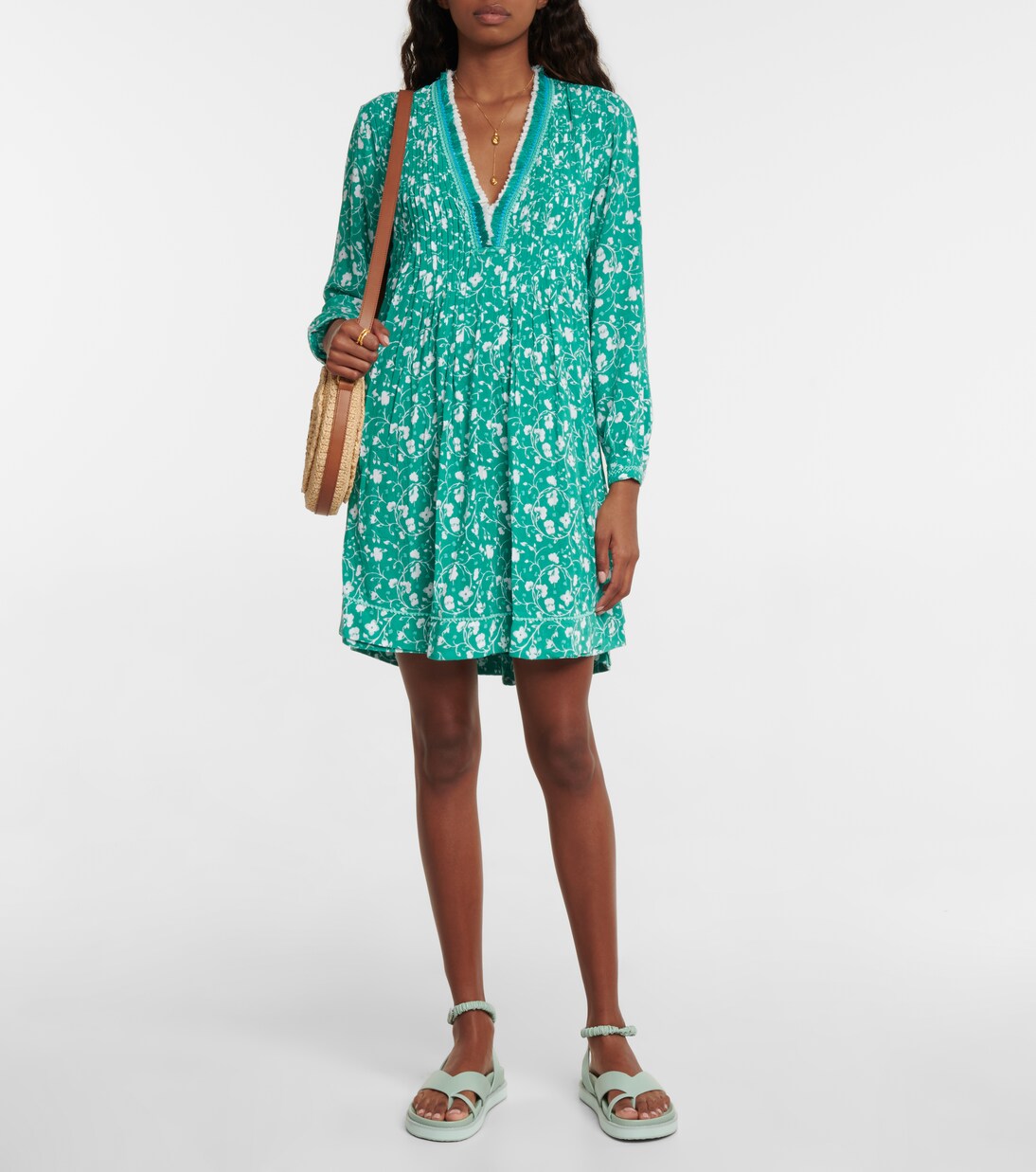 Robe Ola à fleurs | Poupette St Barth