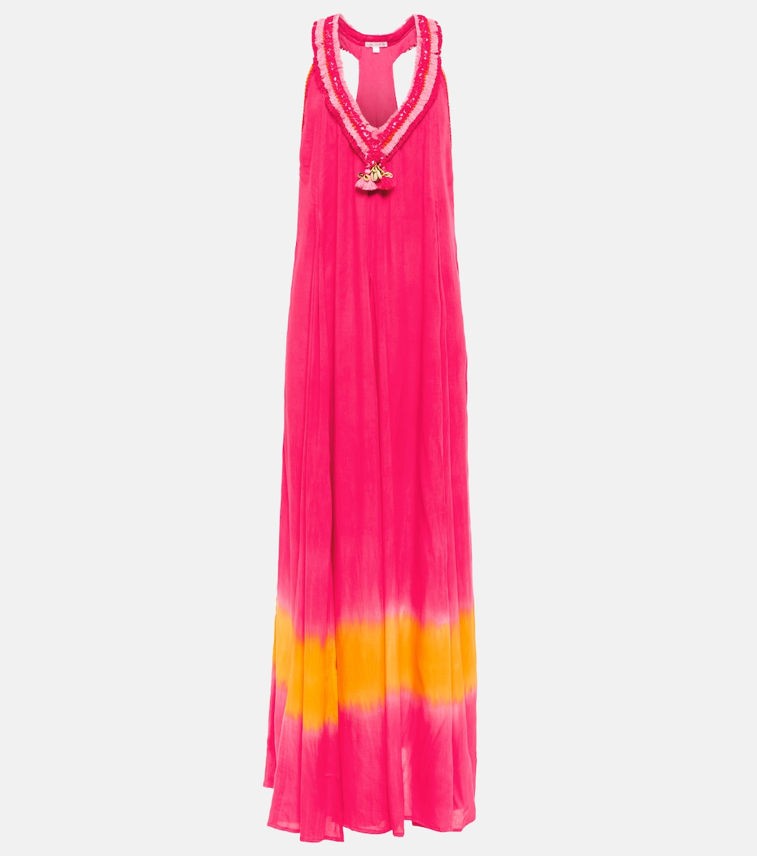 Robe longue Nava tie & dye | Poupette St Barth