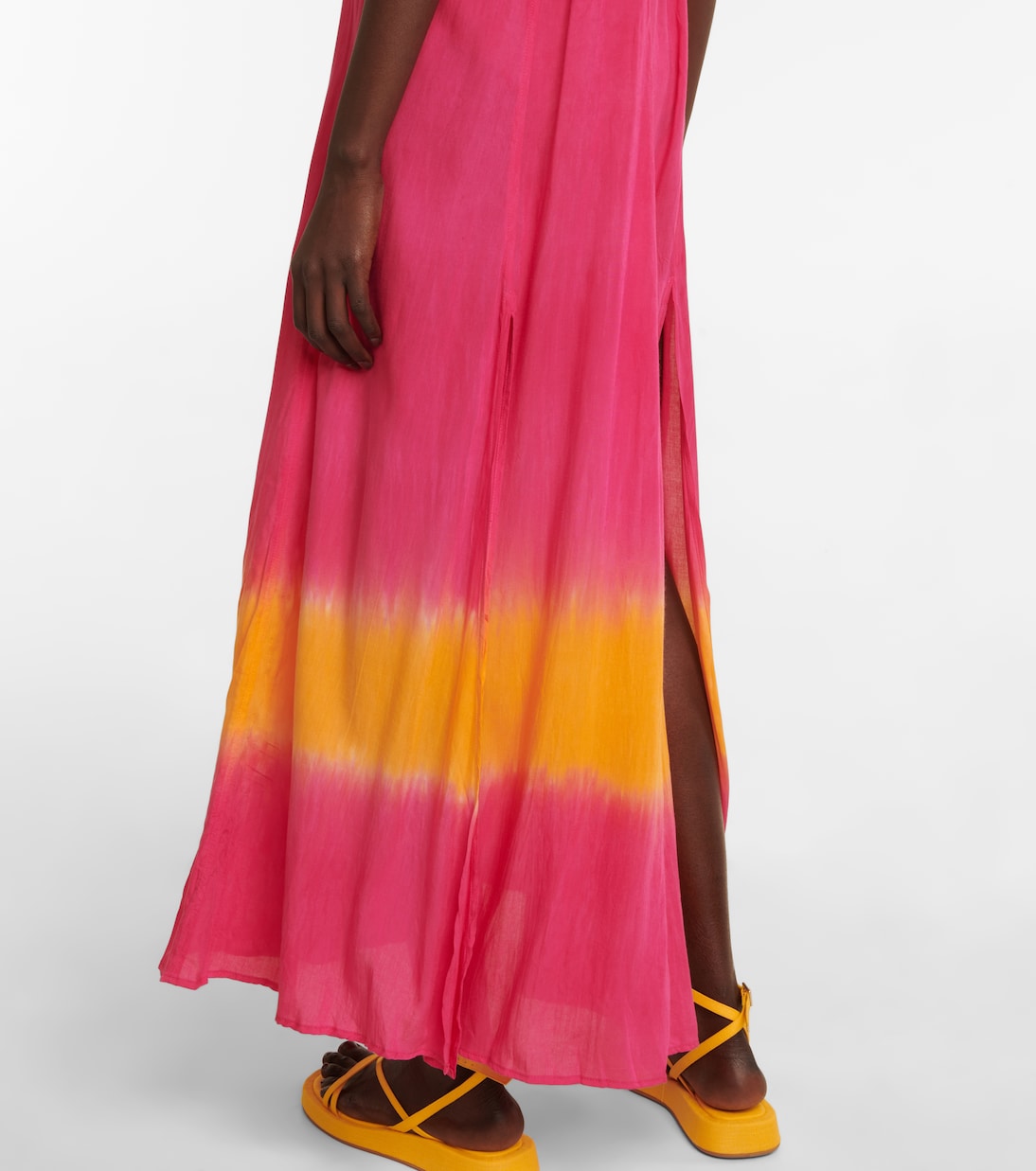 Robe longue Nava tie & dye | Poupette St Barth