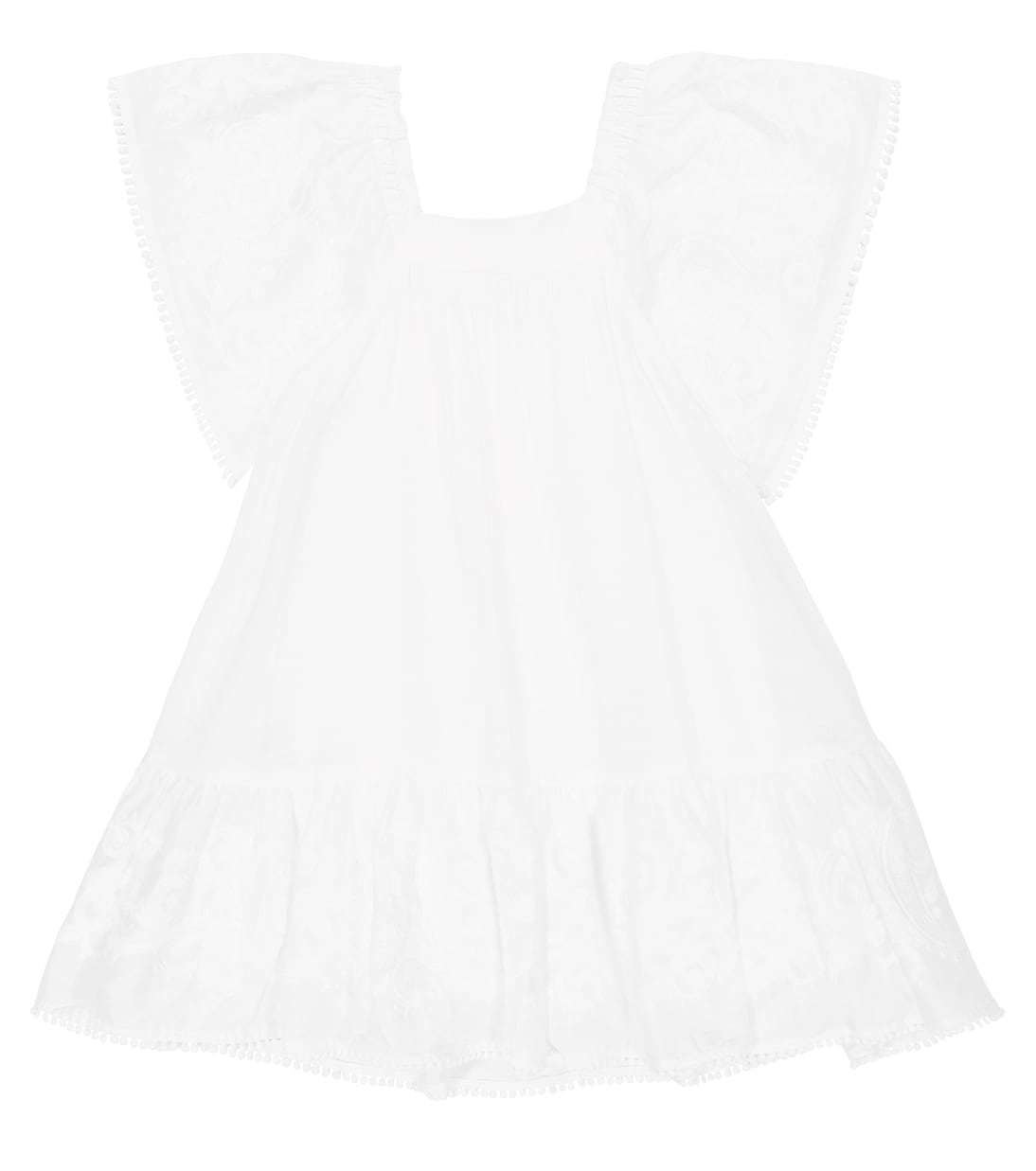Robe Anneke brodée en coton | Zimmermann Kids