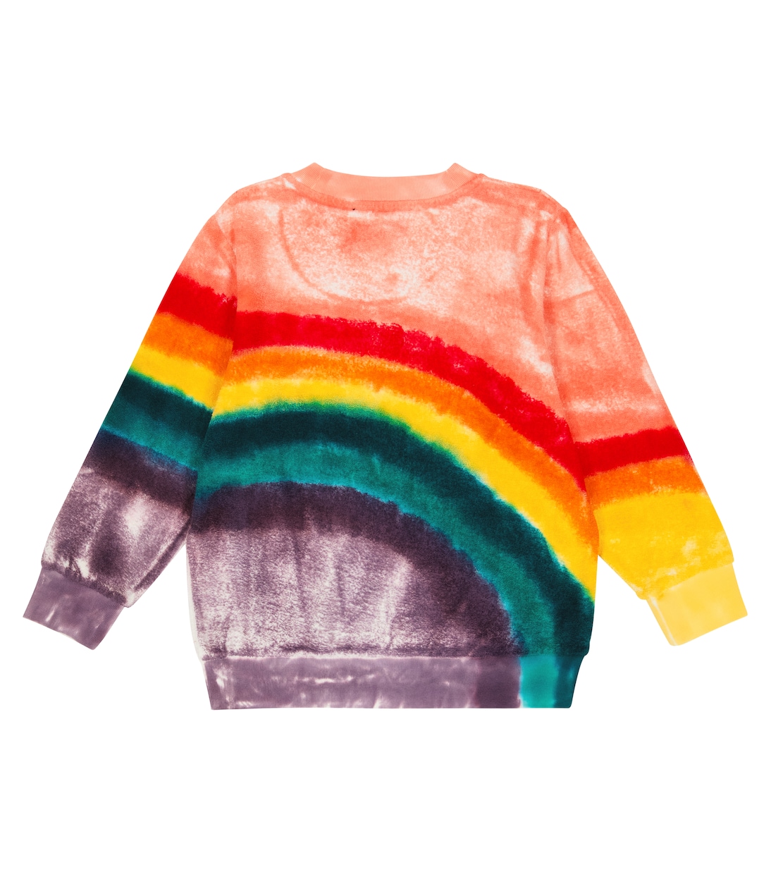 Dyed cotton fleece sweatshirt | Acne Studios Kids
