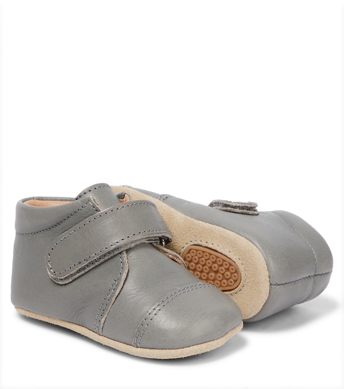 Baby leather booties | Petit Nord