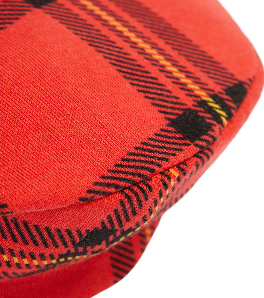 Checked cotton beret | Mini Rodini