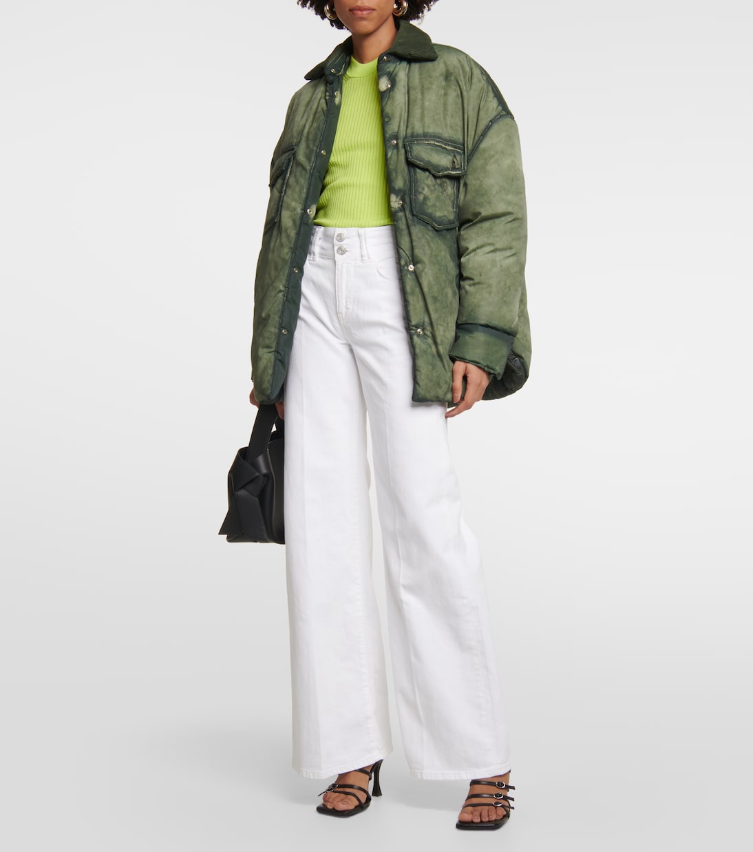 Weite High-Rise-Hose | Frame