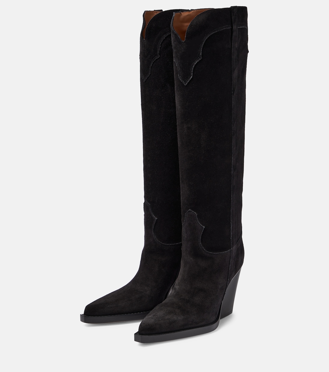 Westernstiefel El Dorado aus Veloursleder | Paris Texas