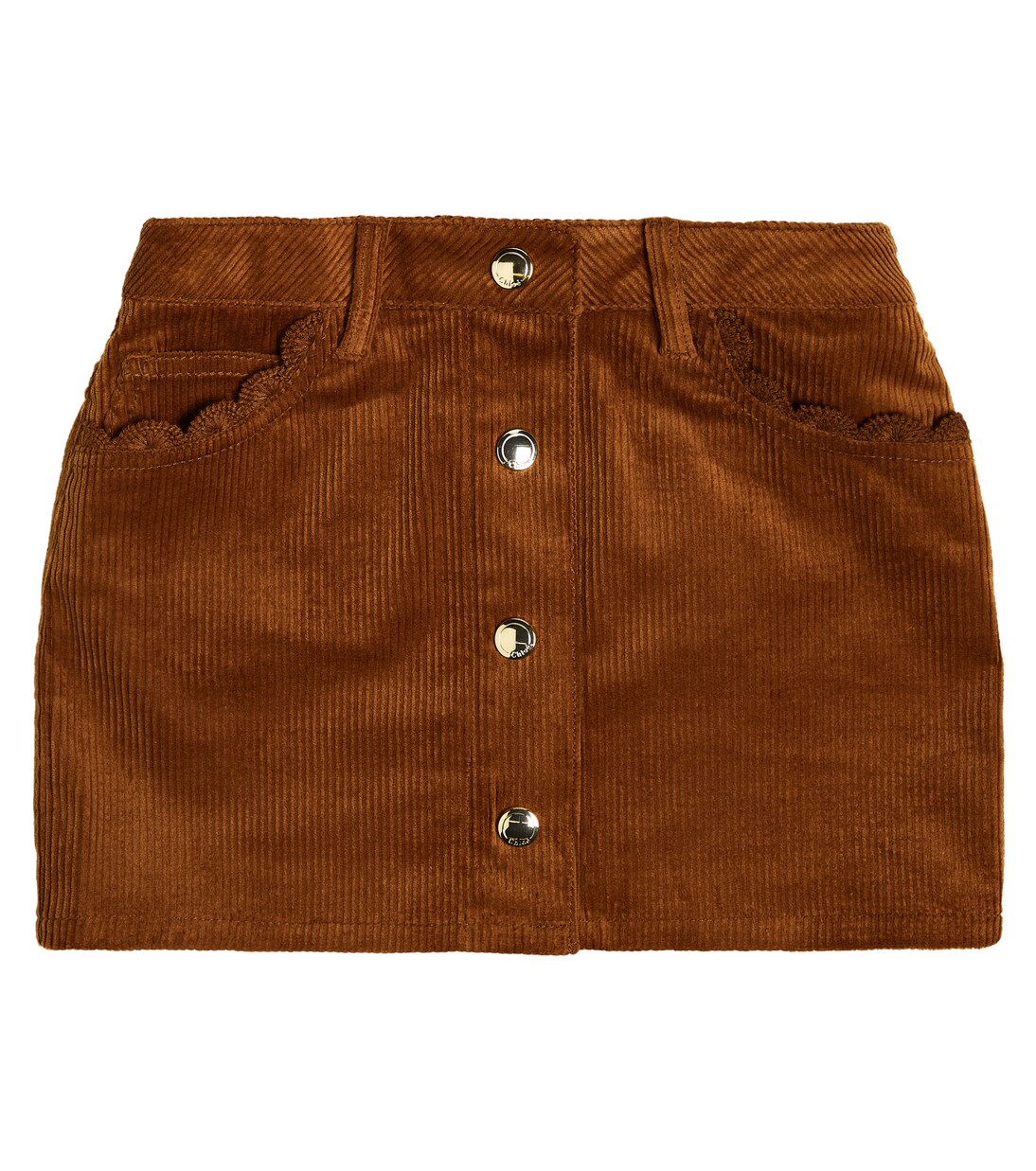 Corduroy skirt | Chloé Kids