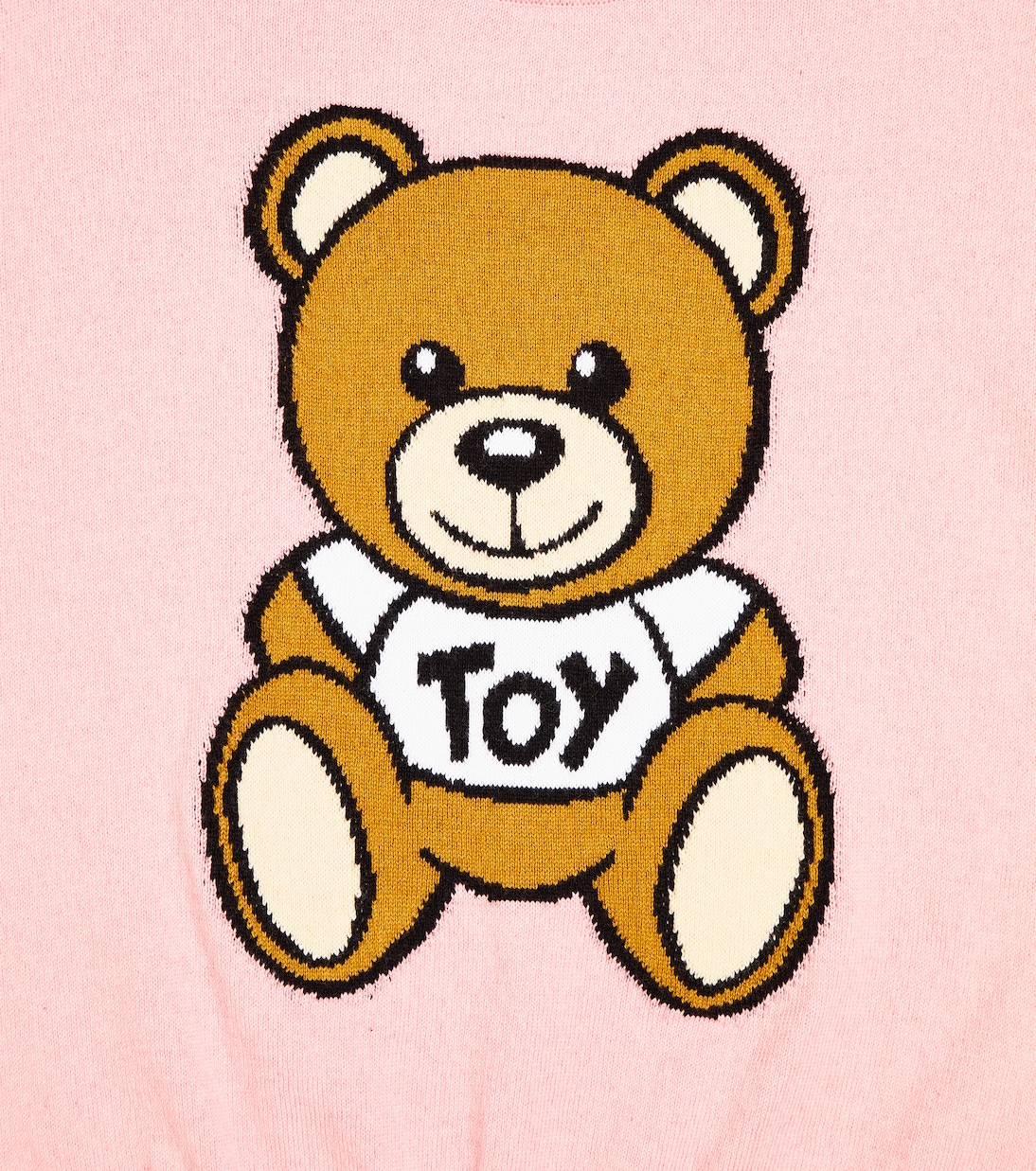 Teddy Bear cotton and wool sweater | Moschino Kids