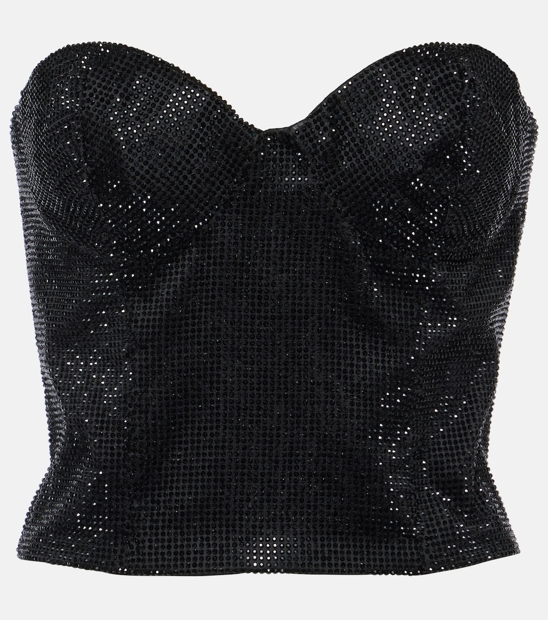 Bustier-Top Gabra mit Kristallen | Costarellos