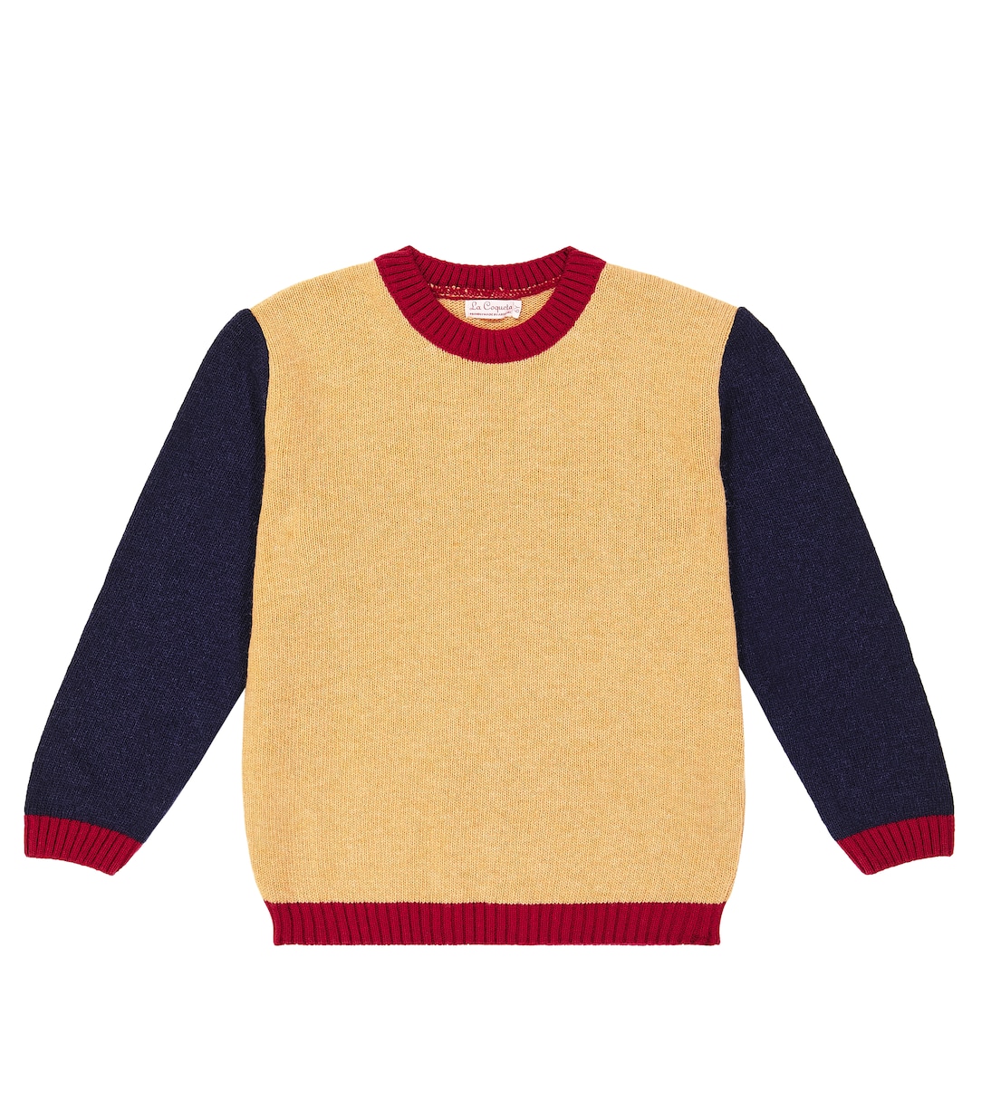 Ancla colorblocked wool-blend sweater | La Coqueta