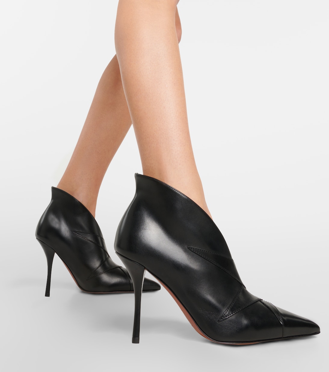 Bottines en cuir | Alaïa