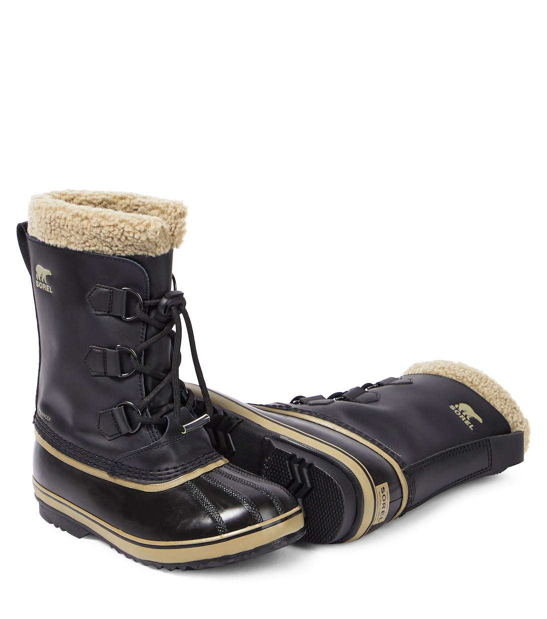 Schneestiefel Yoot Pac aus Leder | Sorel Kids
