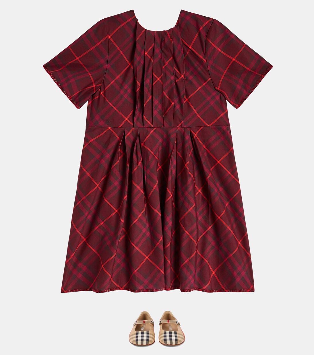 Burberry Check cotton dress | Burberry Kids