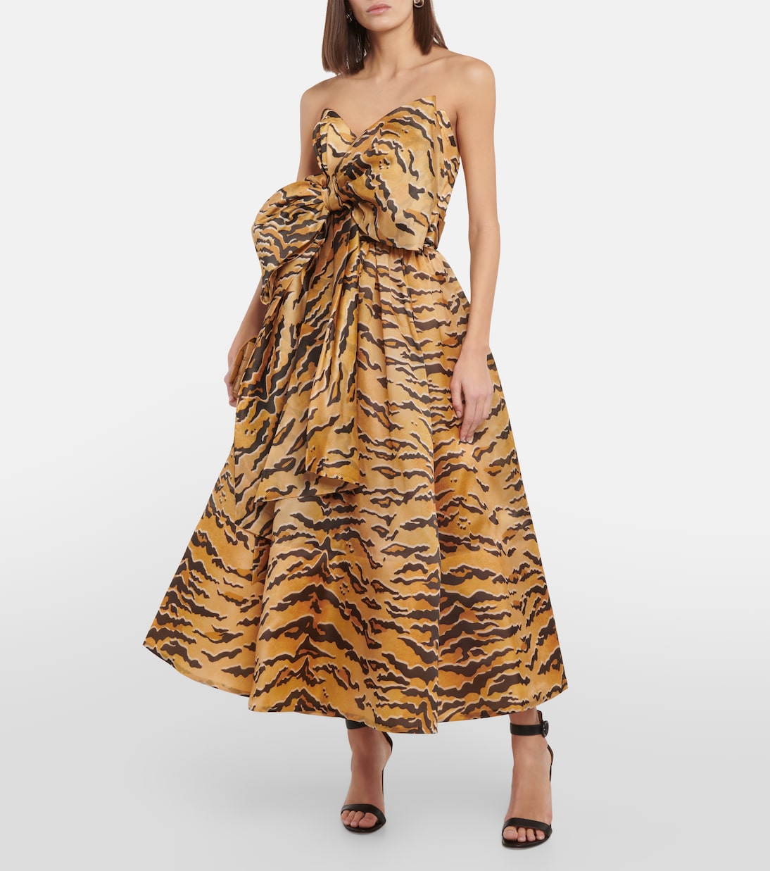 Matchmaker animal-print silk maxi dress | Zimmermann