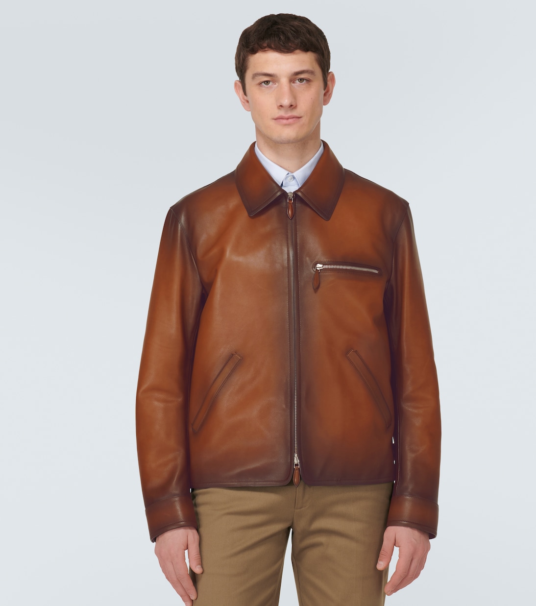 Blouson Patina 1 Jour aus Leder | Berluti