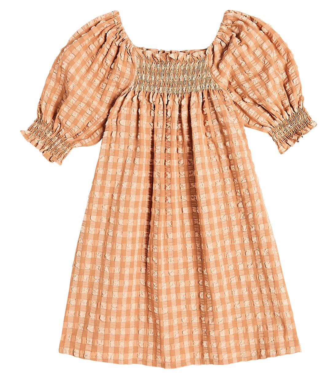 Canyon checked cotton-blend dress | The New Society