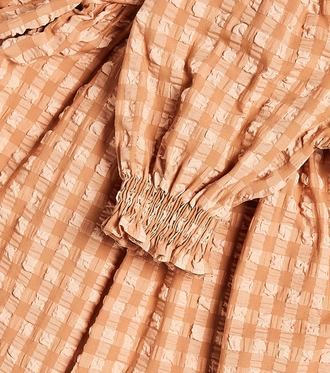 Canyon checked cotton-blend dress | The New Society