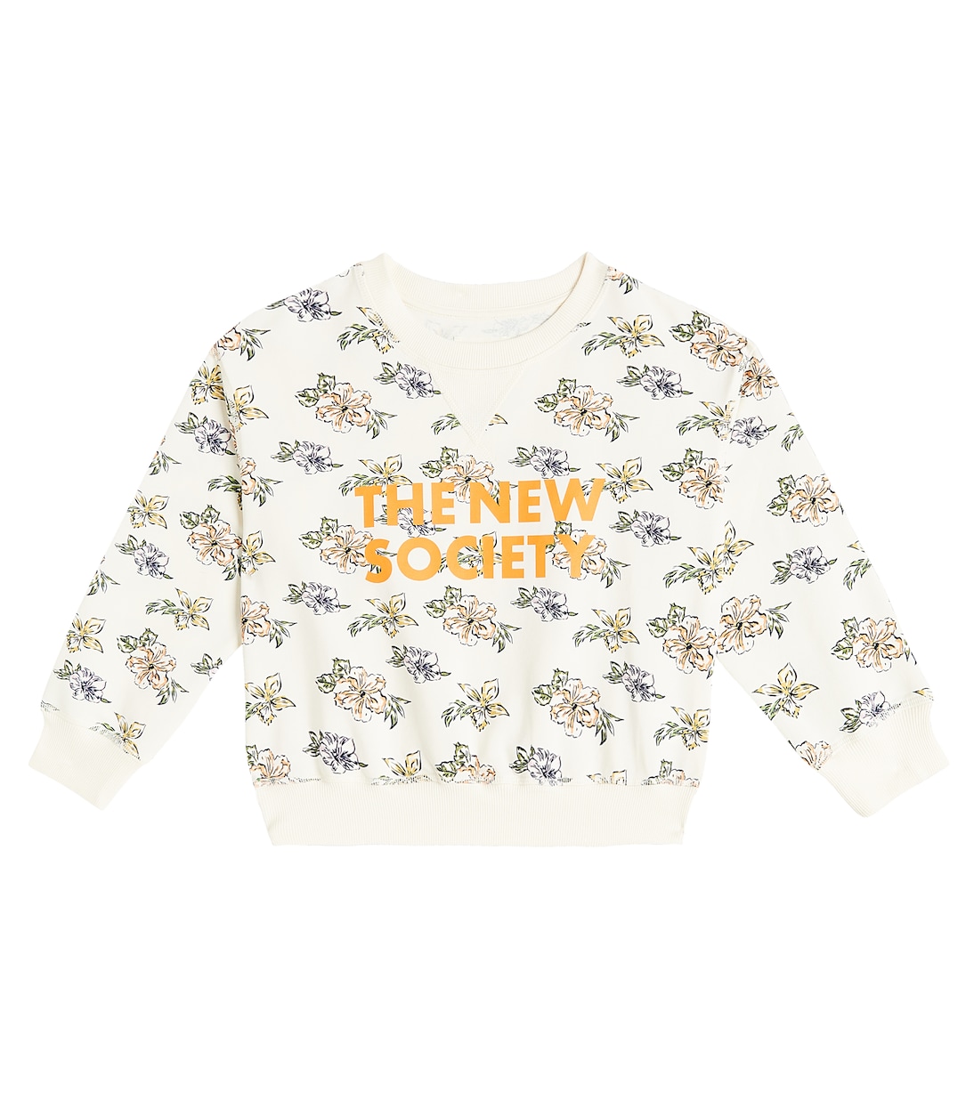 Rancho printed cotton-blend sweatshirt | The New Society