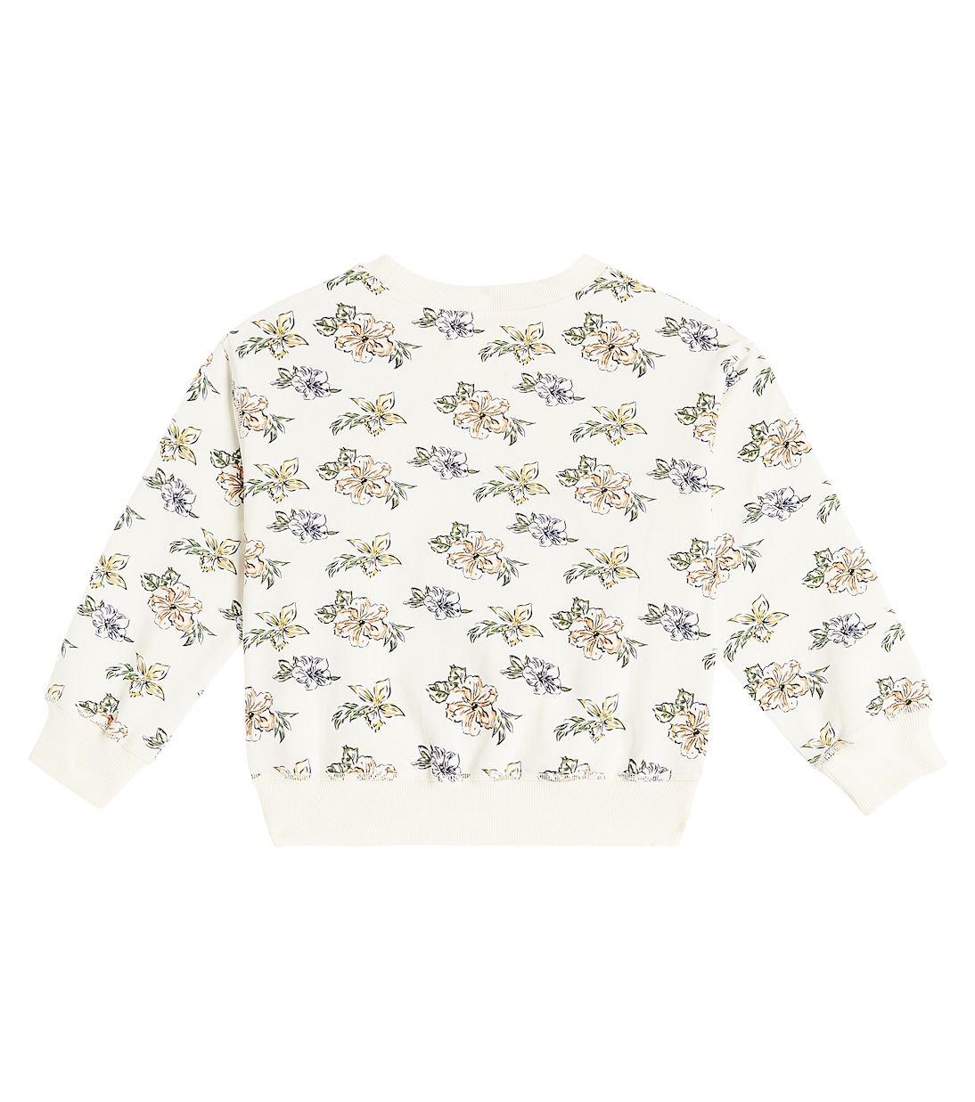 Rancho printed cotton-blend sweatshirt | The New Society