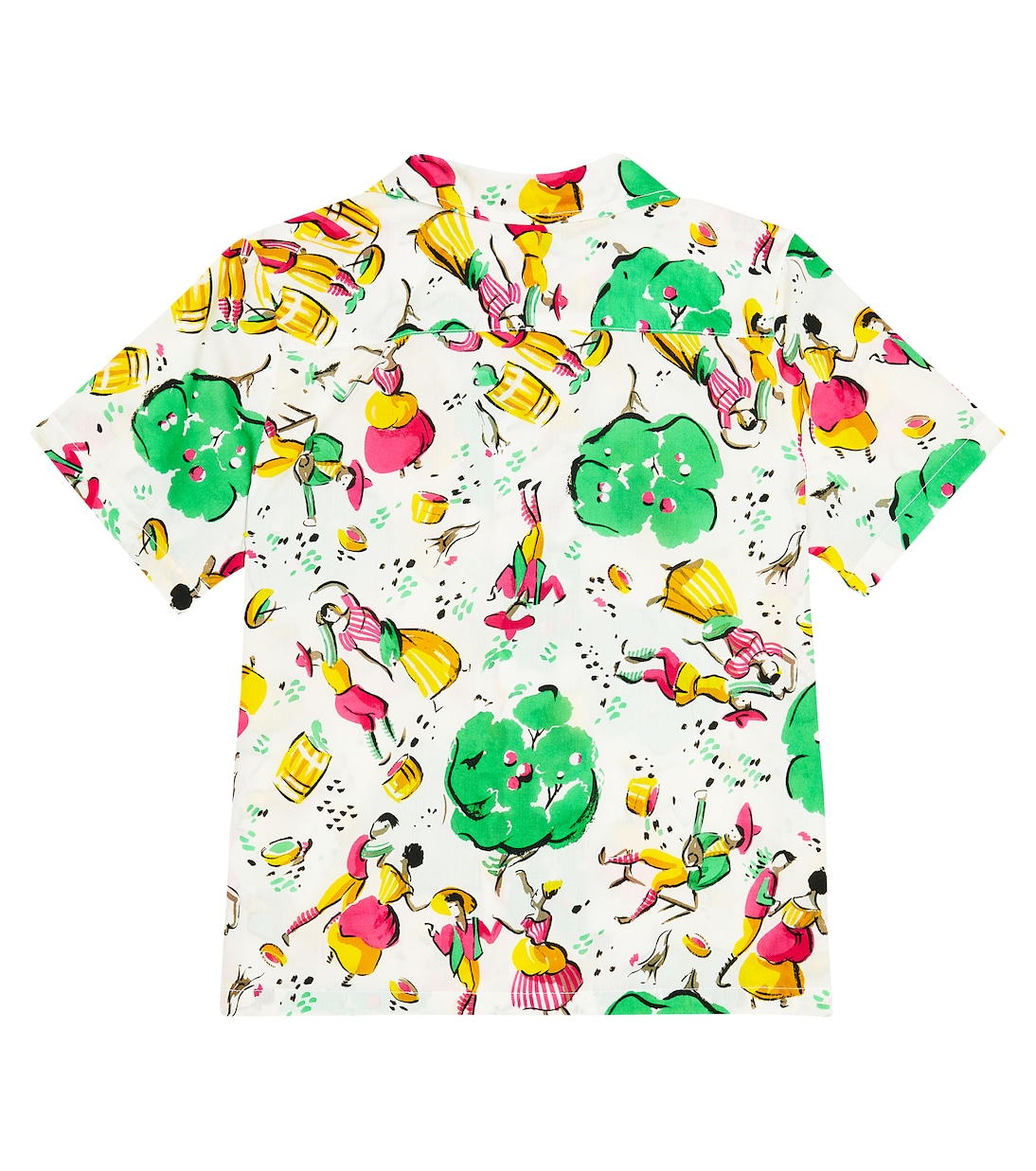Sault printed cotton shirt | Morley