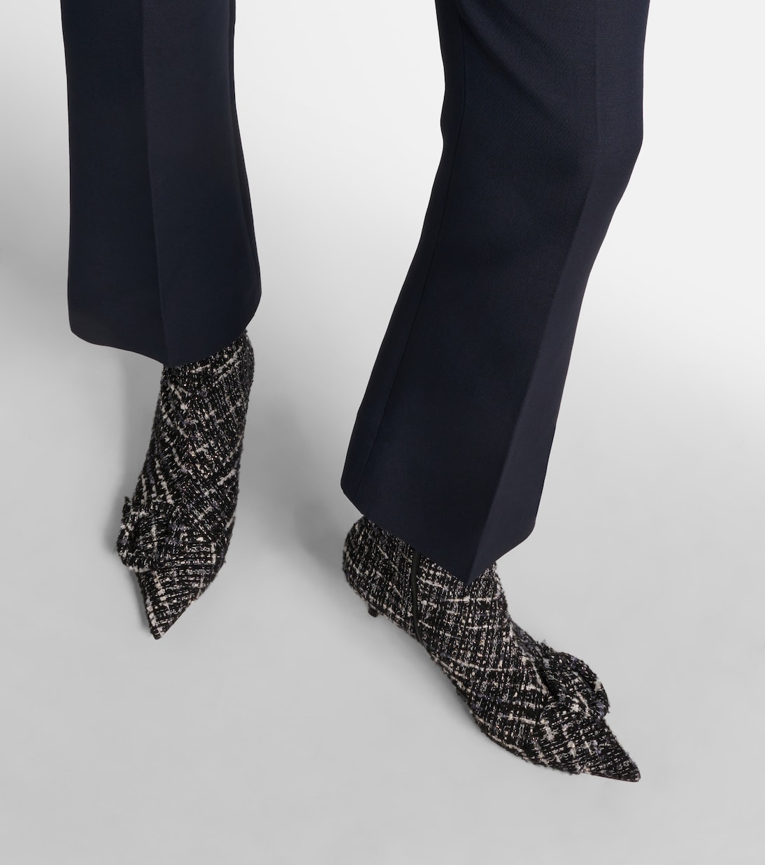 Botines de bouclé | Gianvito Rossi