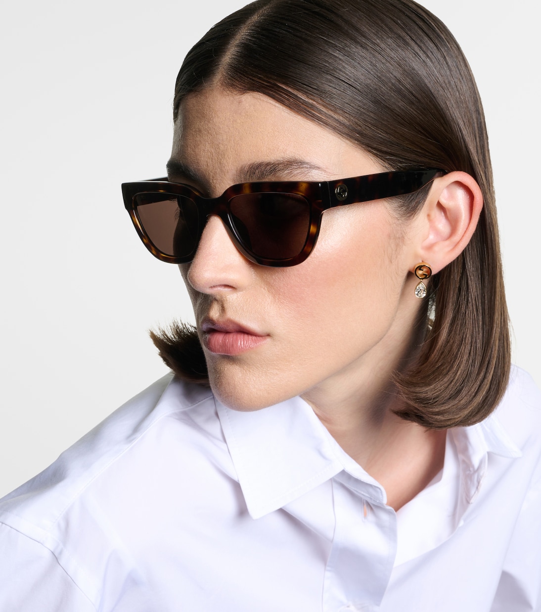 Interlocking G cat-eye sunglasses | Gucci