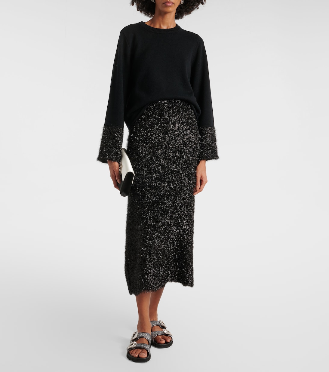 Verzierte Sandalen Slidy Viv’ | Roger Vivier