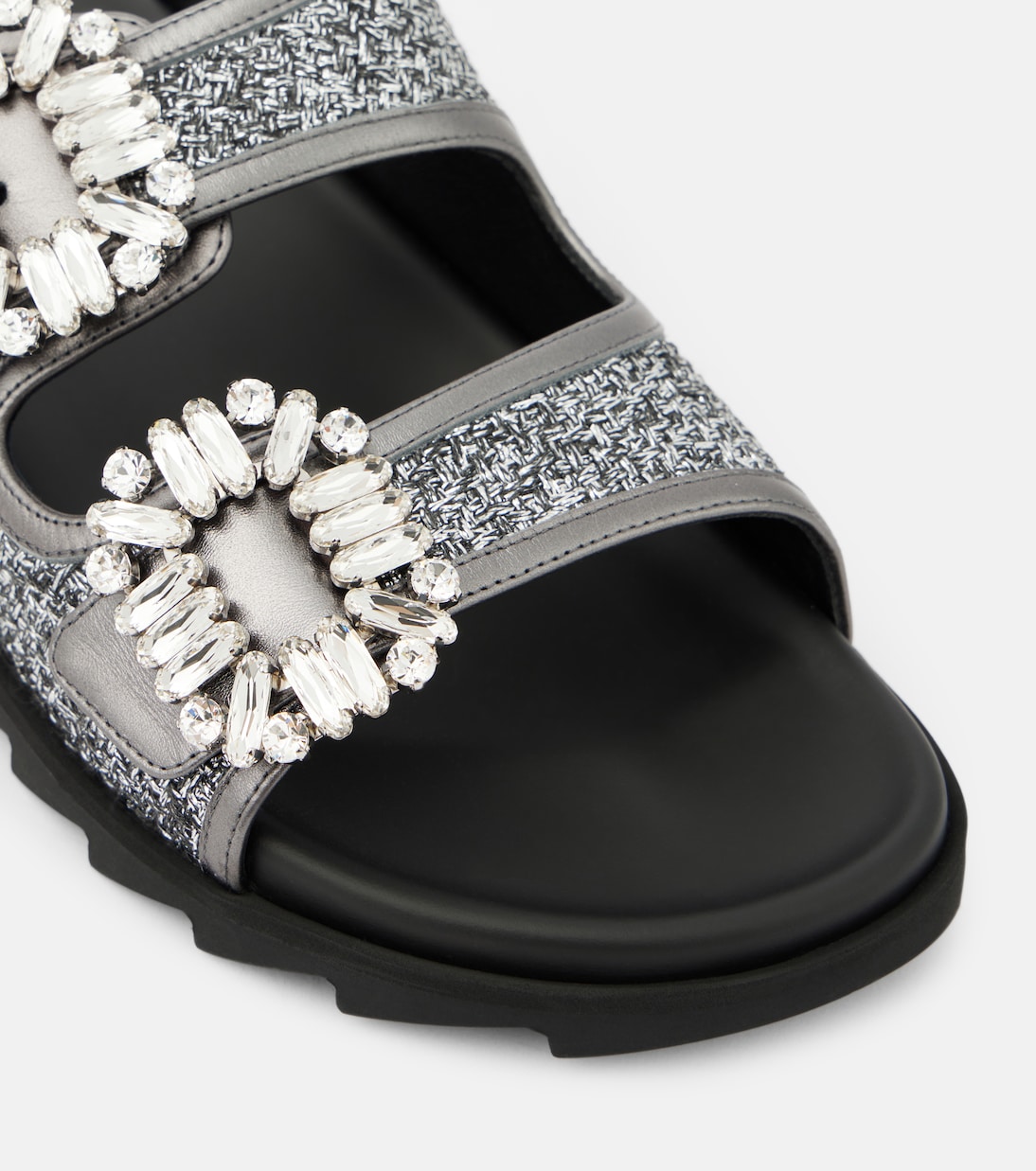 Verzierte Sandalen Slidy Viv’ | Roger Vivier